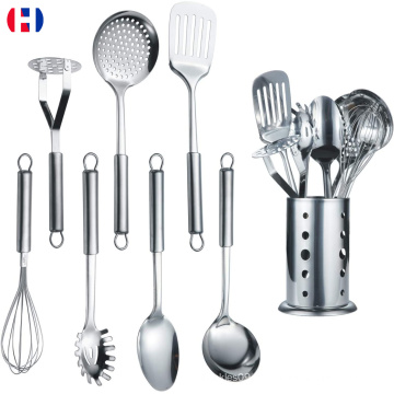 Utensílios de cozinha em aço inoxidável